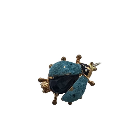 Vintage Signed Czech Enamel Bug Brooch (A3792) - Picture 1 of 5